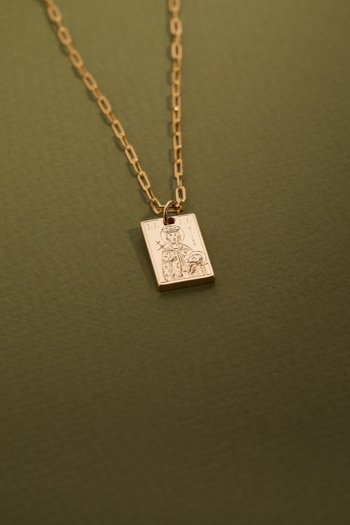 Hand Engraved Talisman pendant