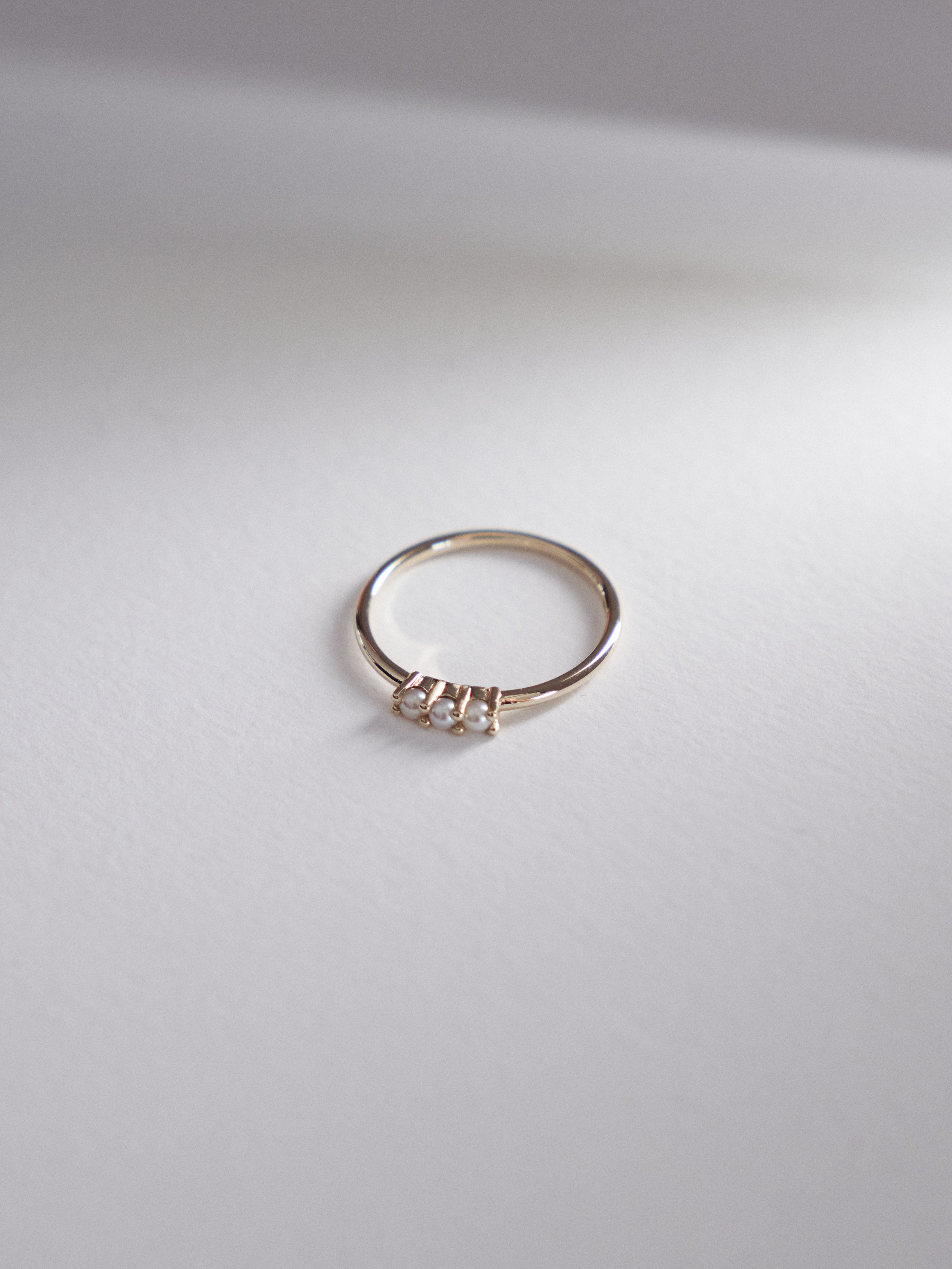 9kt Yellow Gold and Pearl set