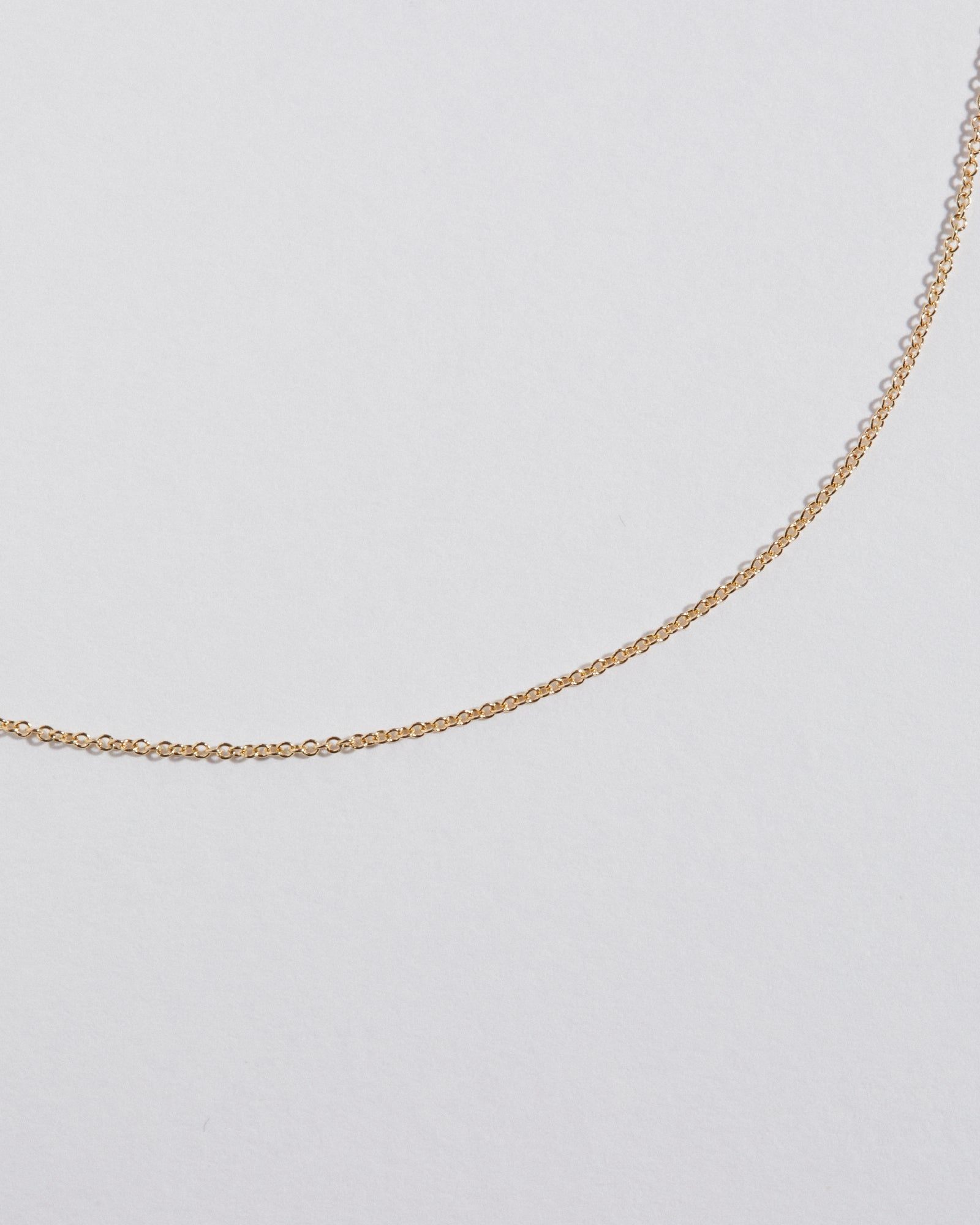 9kt yellow gold rolo chain