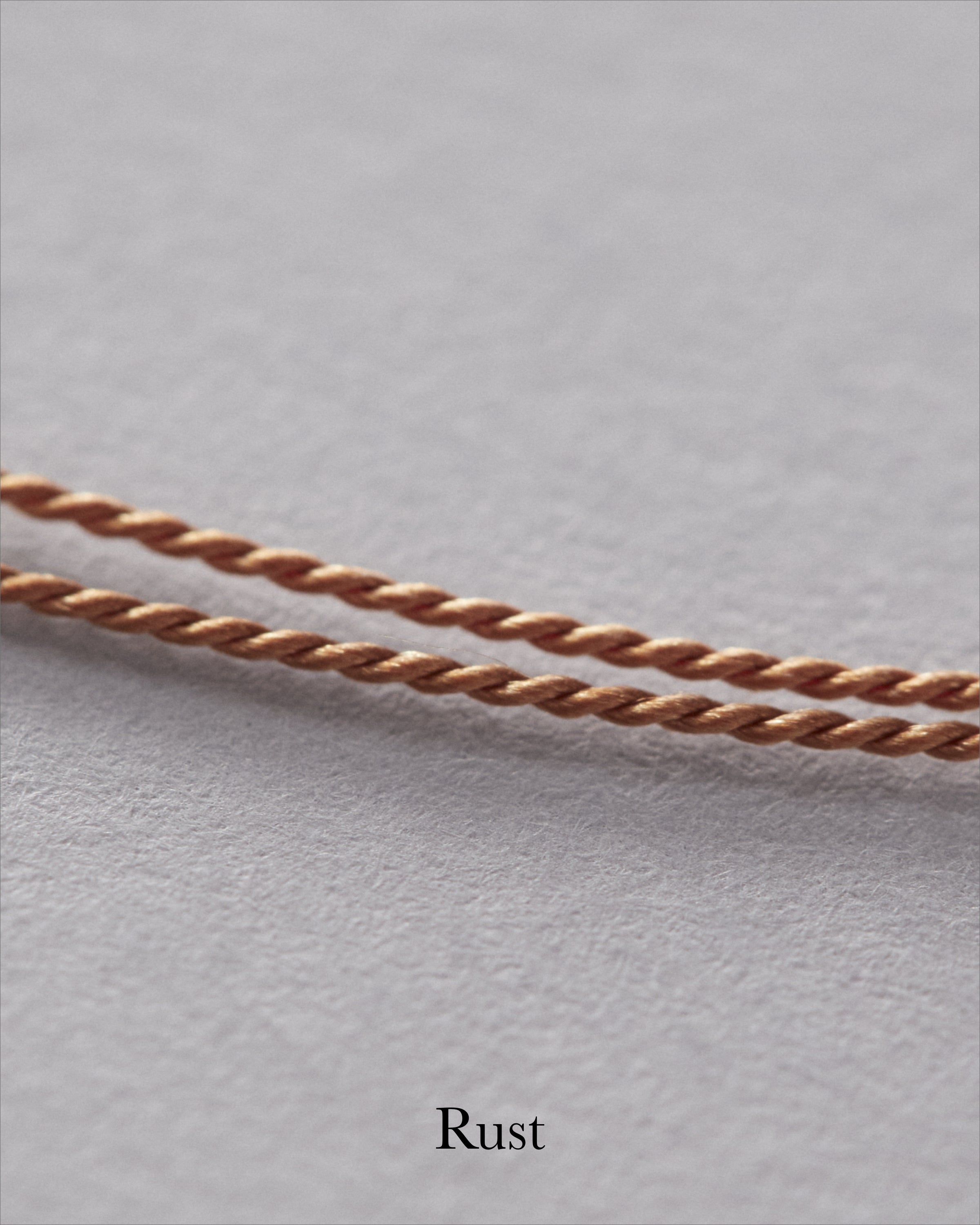 9kt Yellow Gold and Silk Wish Bracelet with Pearl