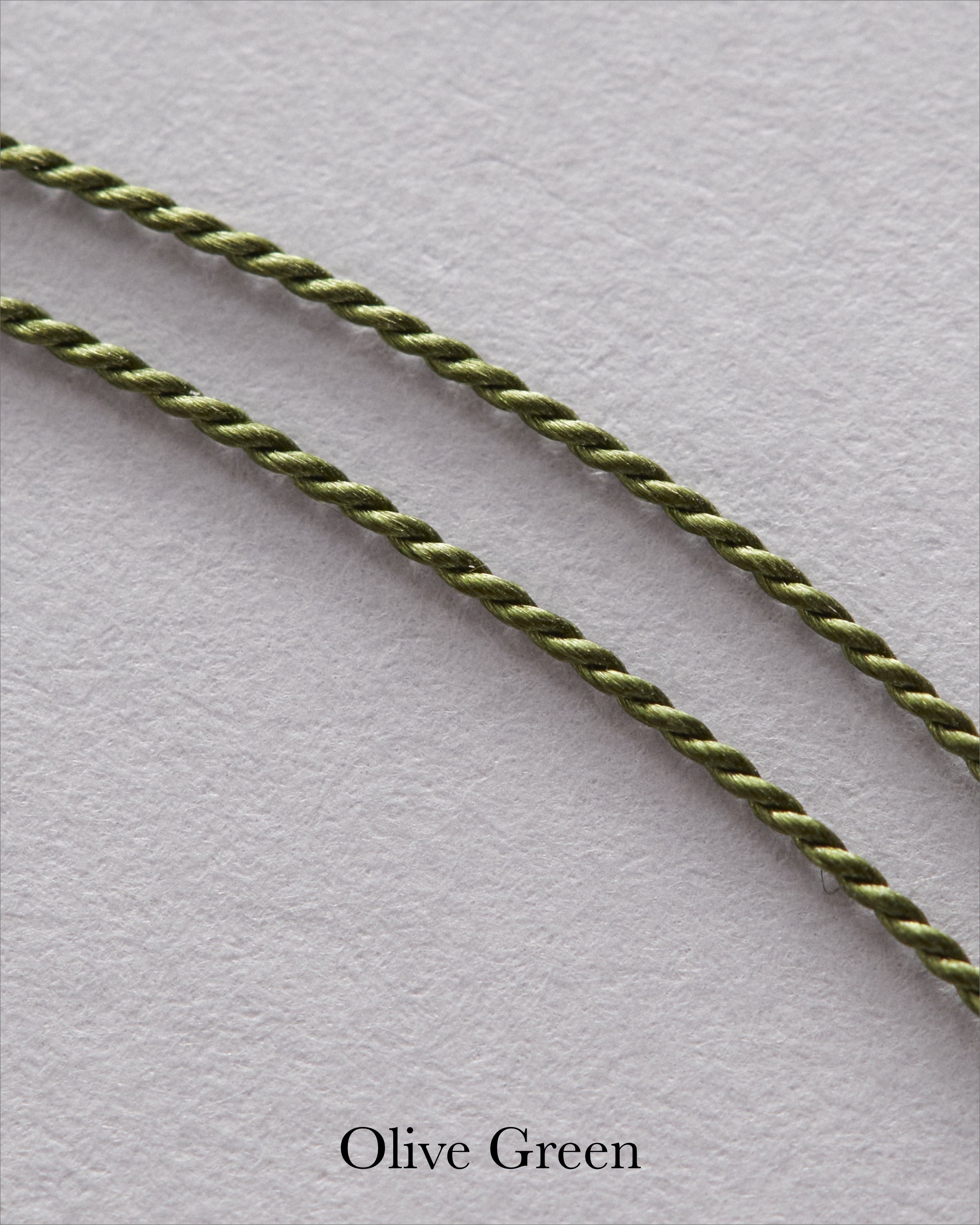 9kt Yellow Gold and Silk Wish Bracelet