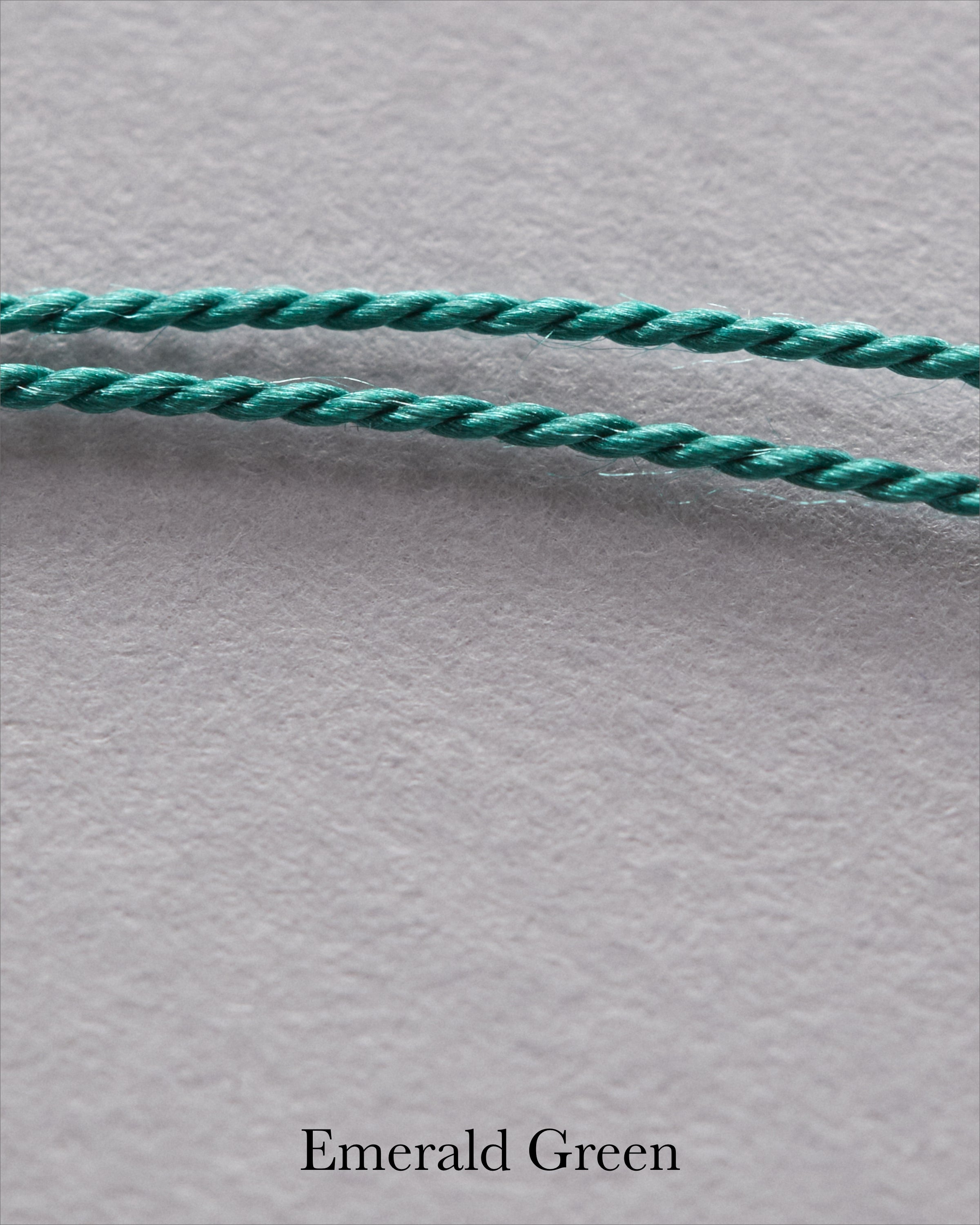 Sterling Silver and Silk Wish Bracelet