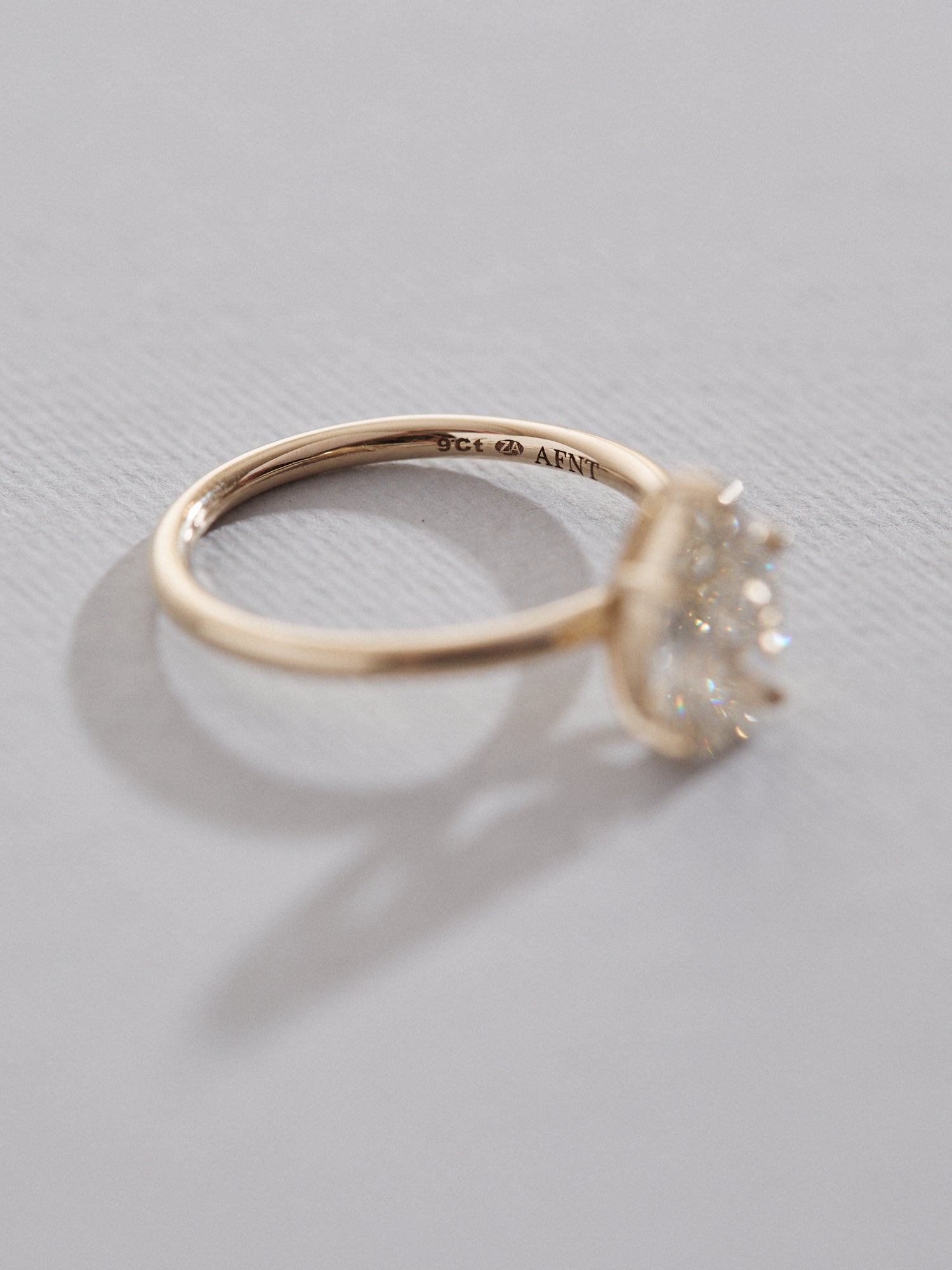 2.3ct Pear cut Diamond Solitaire