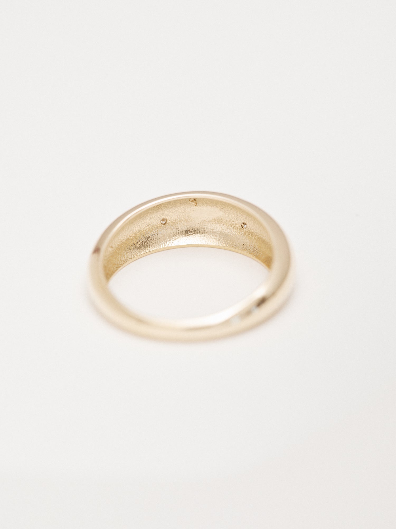 Star pavé Dôme Ring