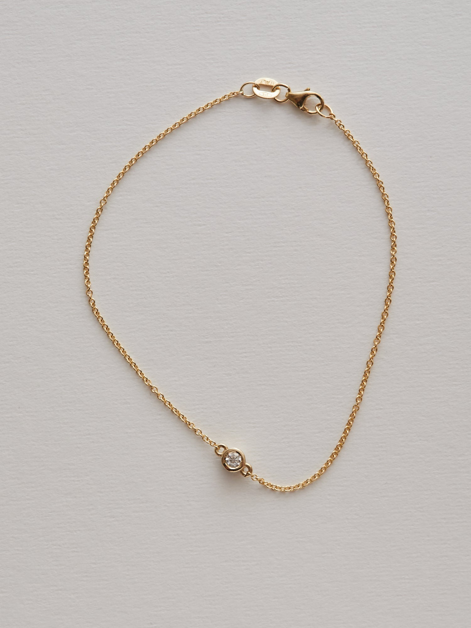 0.10ct Solitaire bracelet