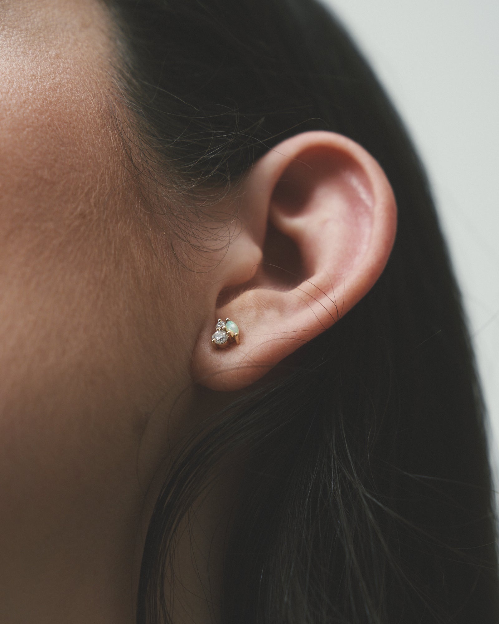 Opal Cluster Studs