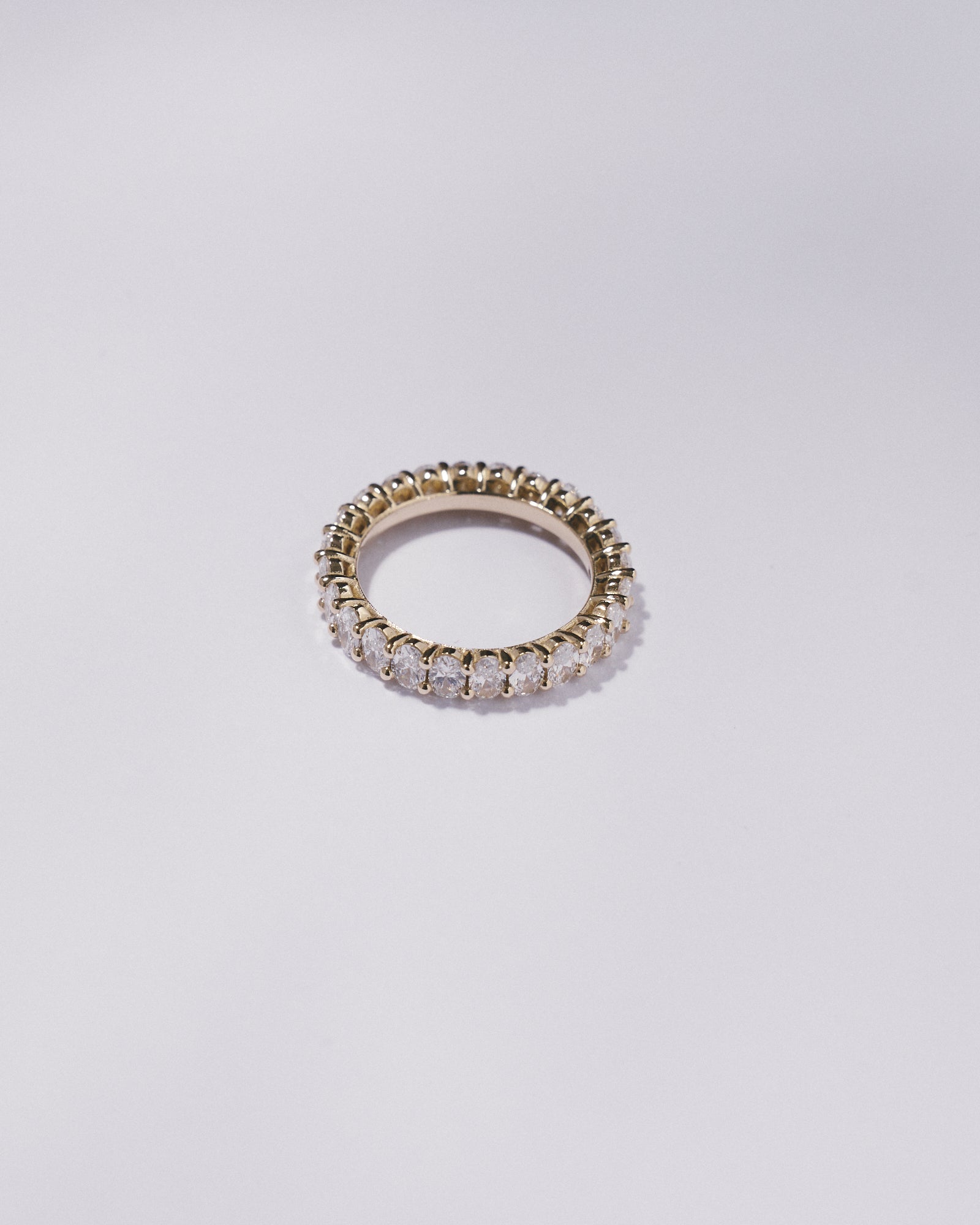 0.10ct Oval Cut full eternity
