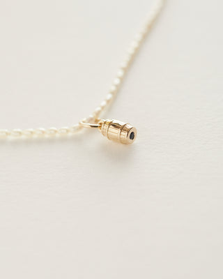 Barrel birthstone charm