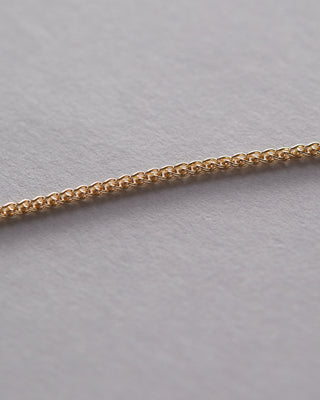 9kt Yellow Gold and Silk Wish Bracelet