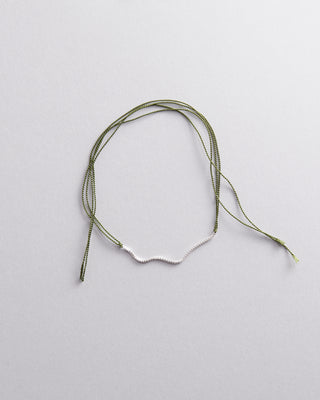 Sterling Silver and Silk Wish Bracelet
