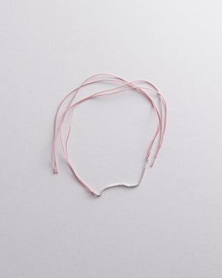 Sterling Silver and Silk Wish Bracelet