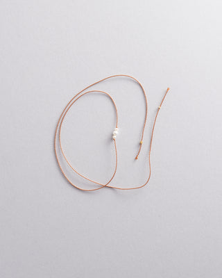 Triple Pearl Silk Wish Bracelet