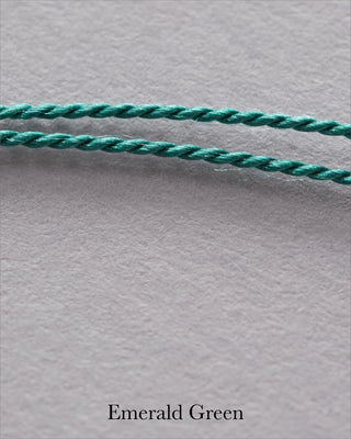 Triple Pearl Silk Wish Bracelet
