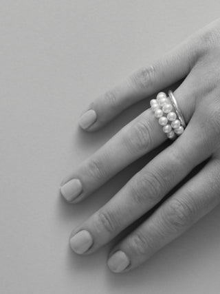 Chunky Pearl ring